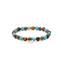 Bracelet Antracite Majorette in Semiprecious stones BRM15 SWING - BRM15 SWING